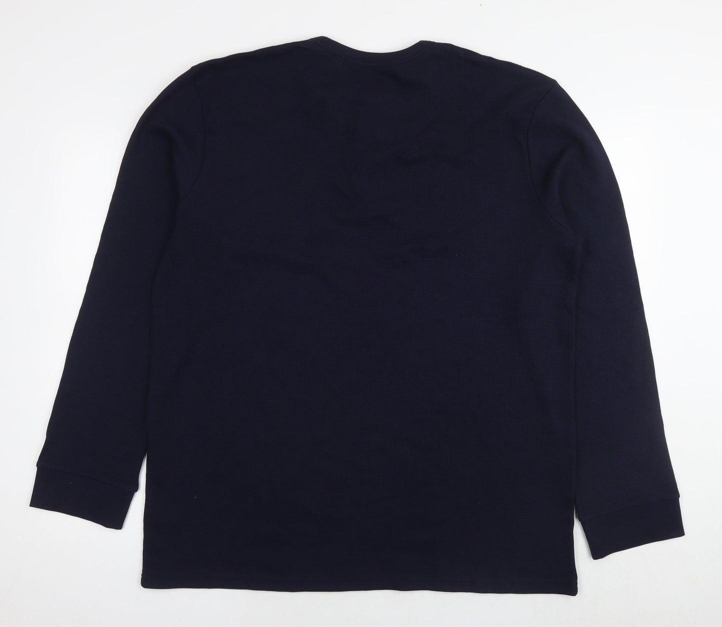 NEXT Mens Blue Cotton Pullover Sweatshirt Size XL