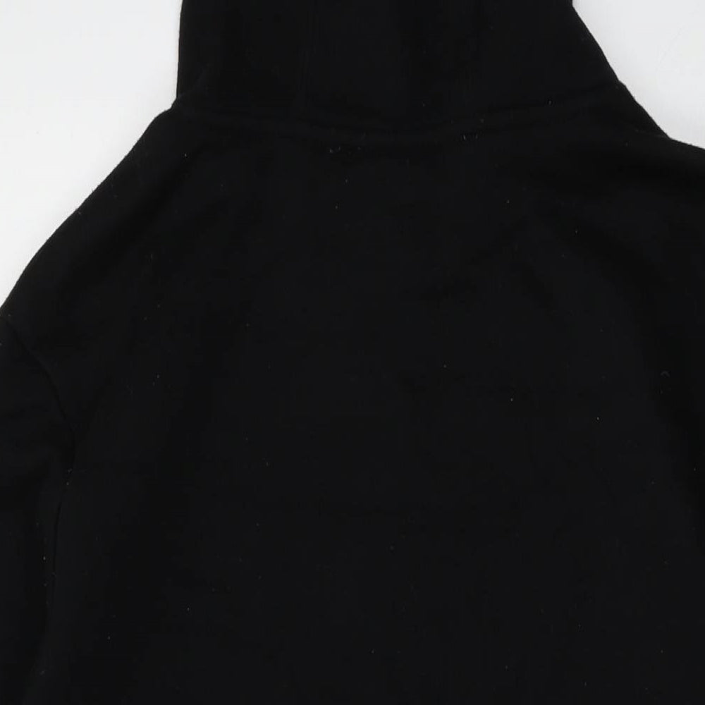 Slazenger Mens Black Polyester Pullover Hoodie Size L