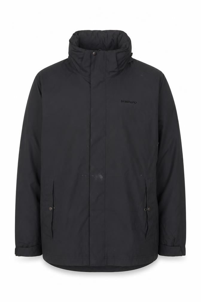 brasher Mens Grey Jacket Size XL Zip