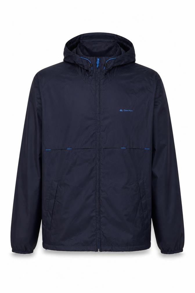 Quechua Mens Blue Jacket Size L Zip
