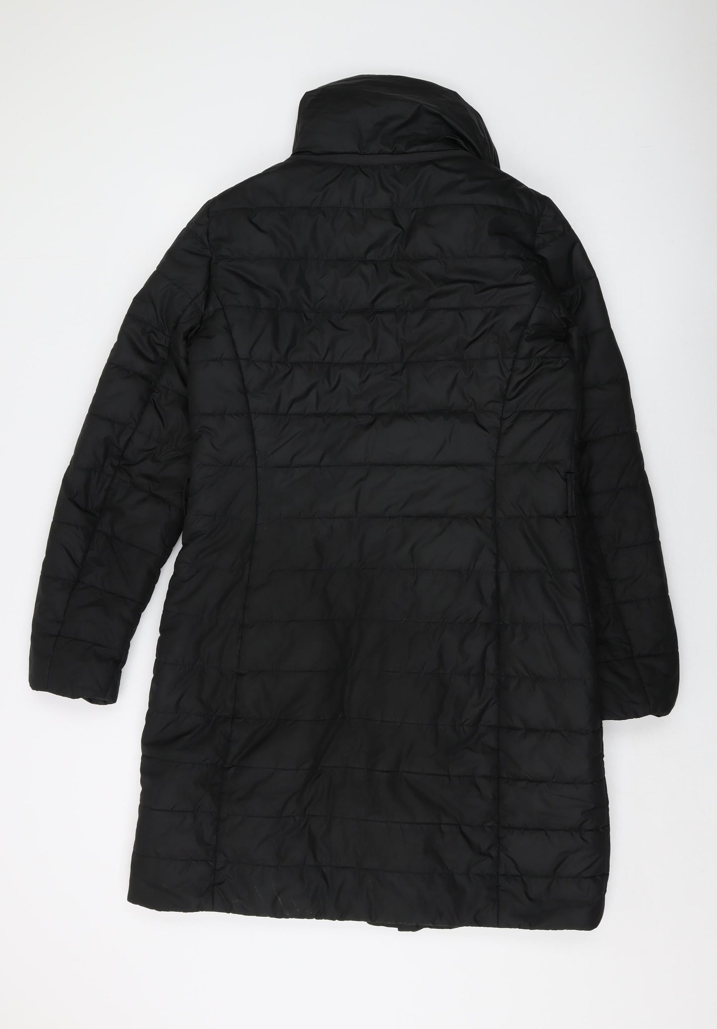 Geox Womens Black Jacket Size 12 Zip