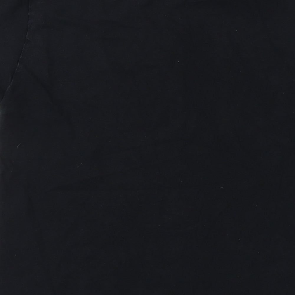 Star Wars Womens Black Cotton Basic T-Shirt Size S Crew Neck