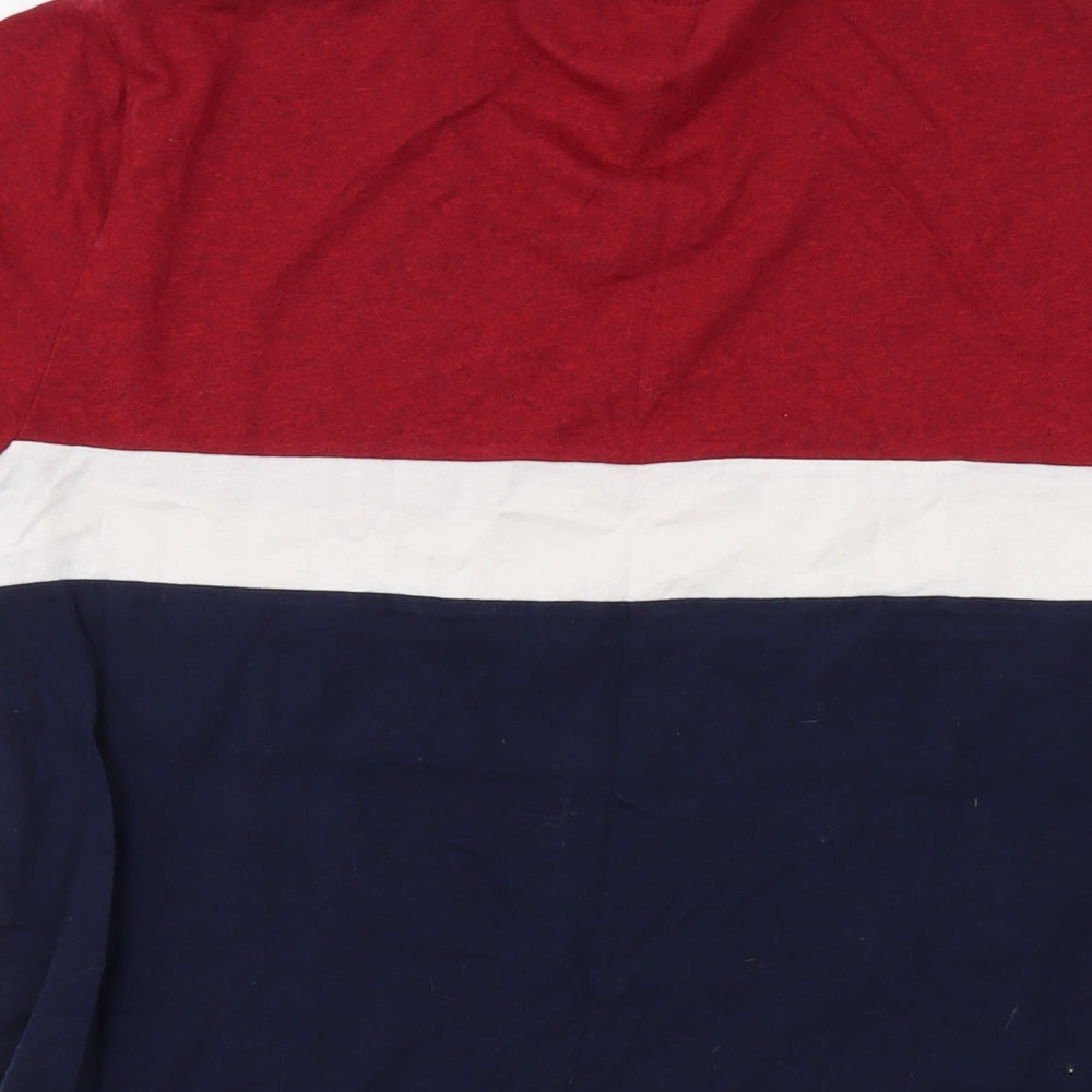 Hollister Mens Blue Cotton T-Shirt Size XS Crew Neck
