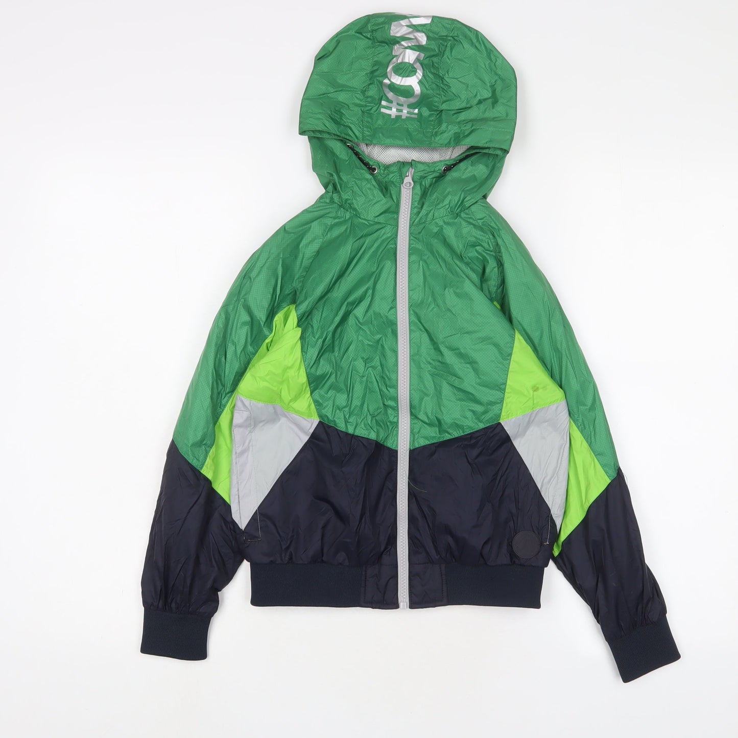 NEXT Boys Green Jacket Size 8 Years Zip