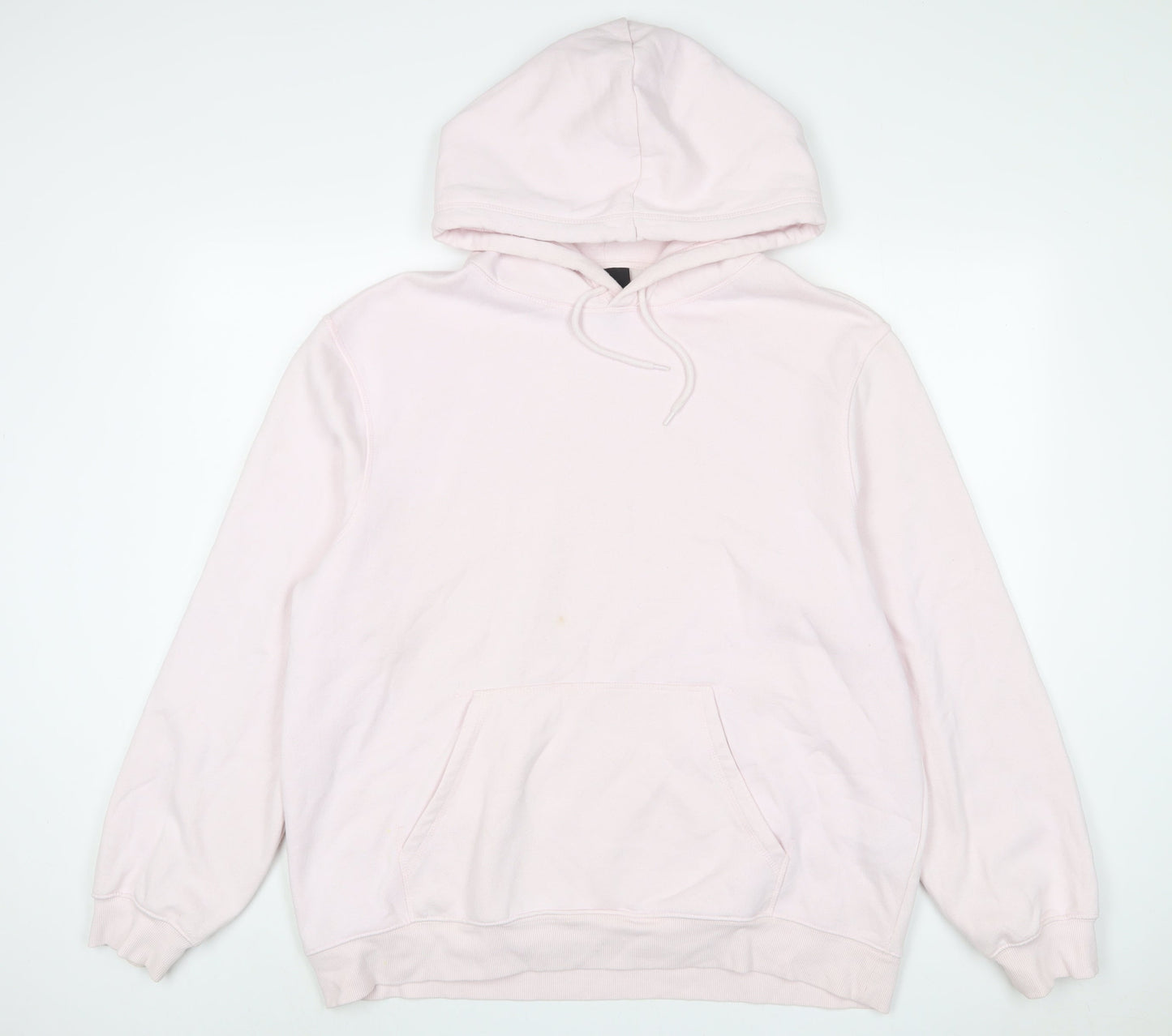 h7m Womens Pink Cotton Pullover Hoodie Size XL Pullover