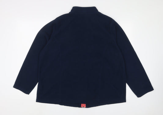 Capsule Womens Blue Jacket Size 22 Zip