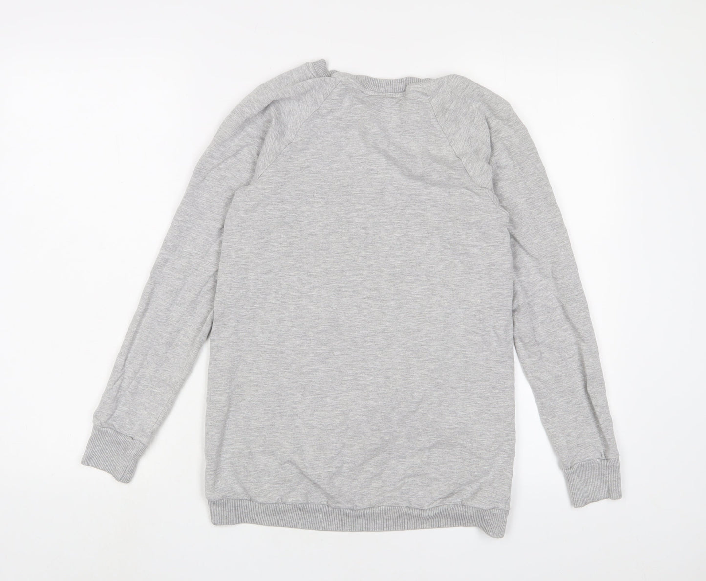 Seraphine Womens Grey Cotton Pullover Sweatshirt Size M Pullover