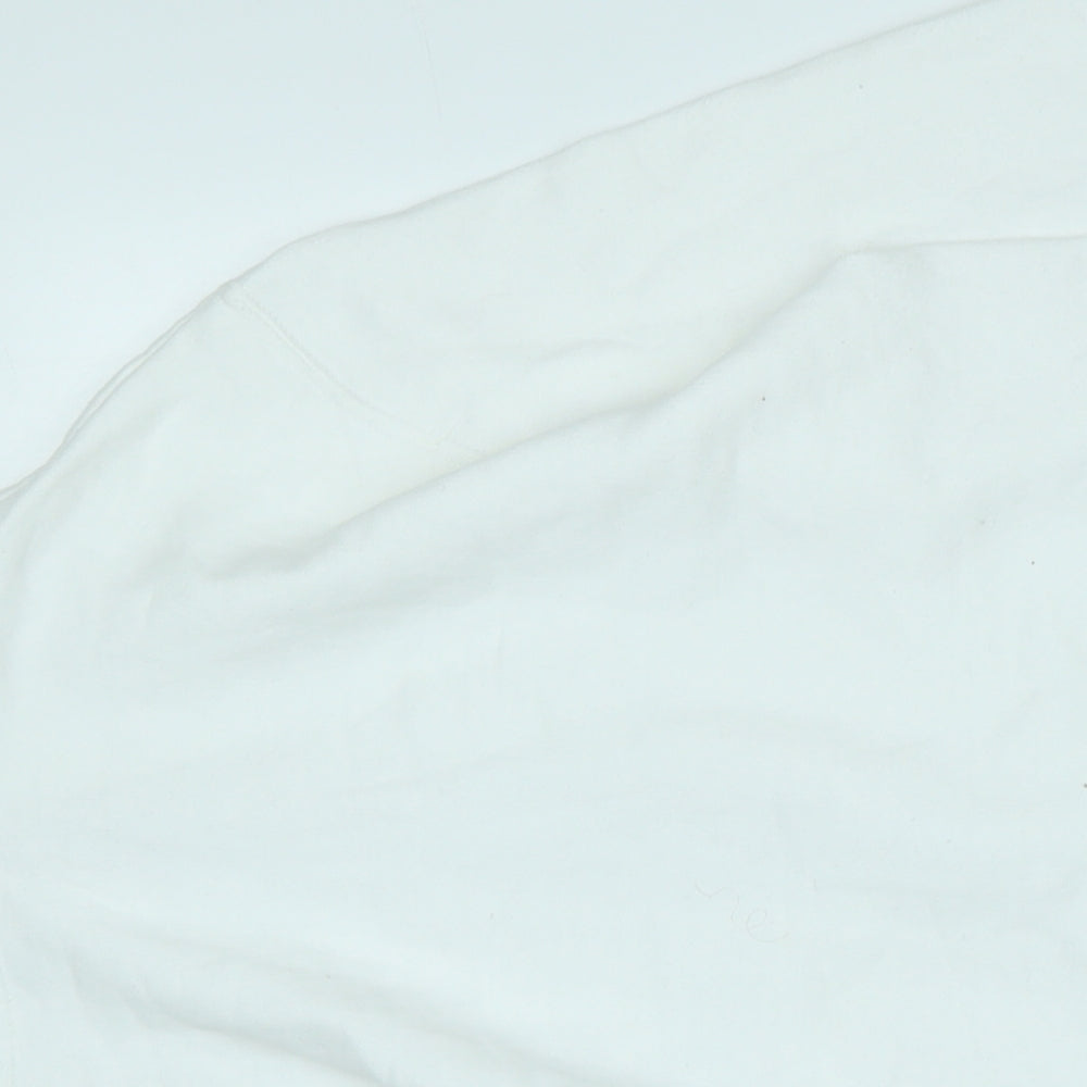 UEFA Womens White Jacket Size S Zip - Women's Euro - England 2022