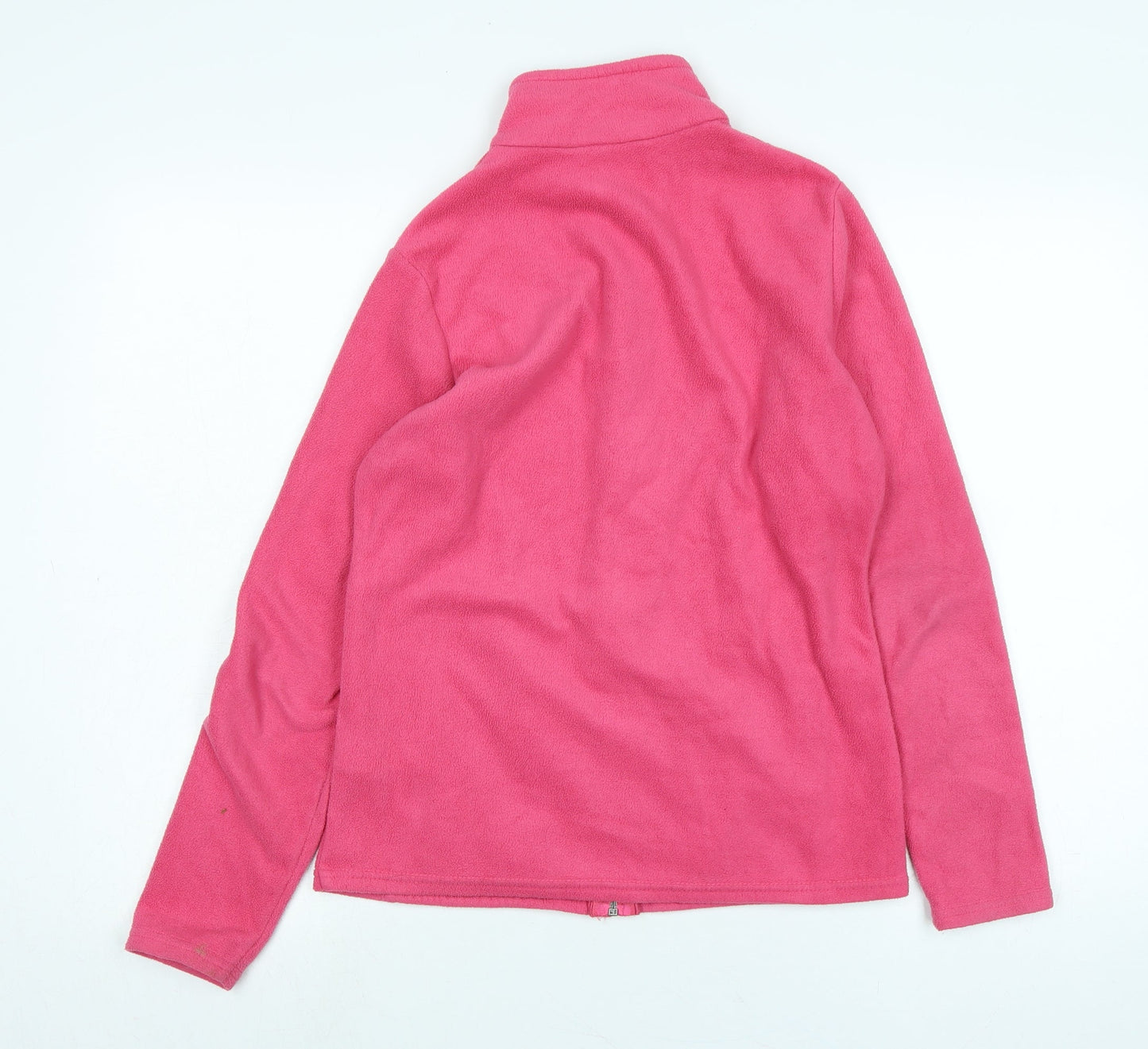 Marks and Spencer Womens Pink Jacket Size 10 Zip
