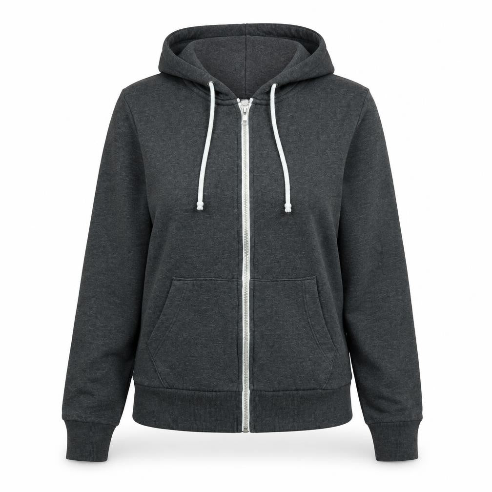 Divided Womens Grey Jacket Size M Zip
