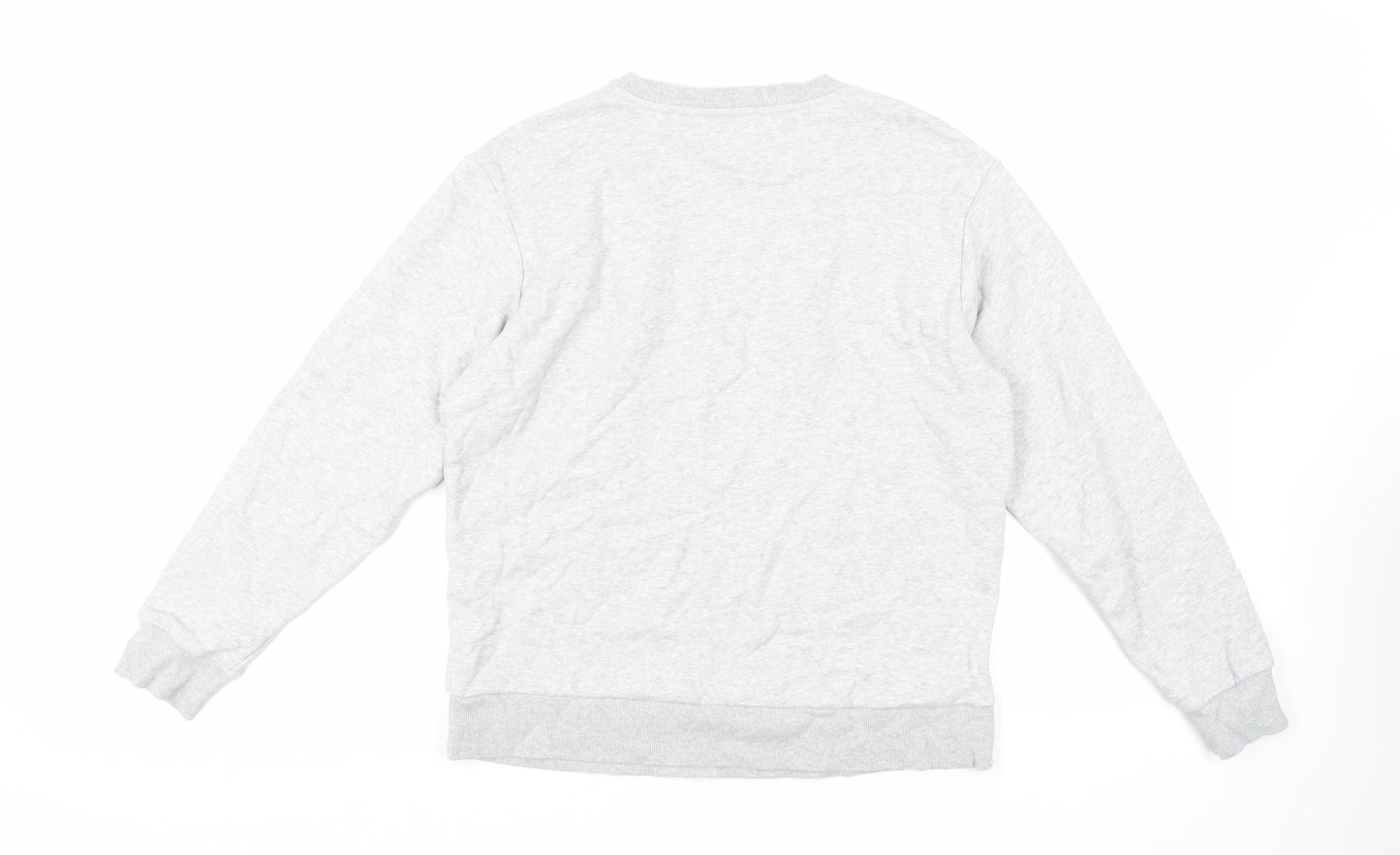 Marks and Spencer Womens Grey Cotton Pullover Sweatshirt Size S Pullover