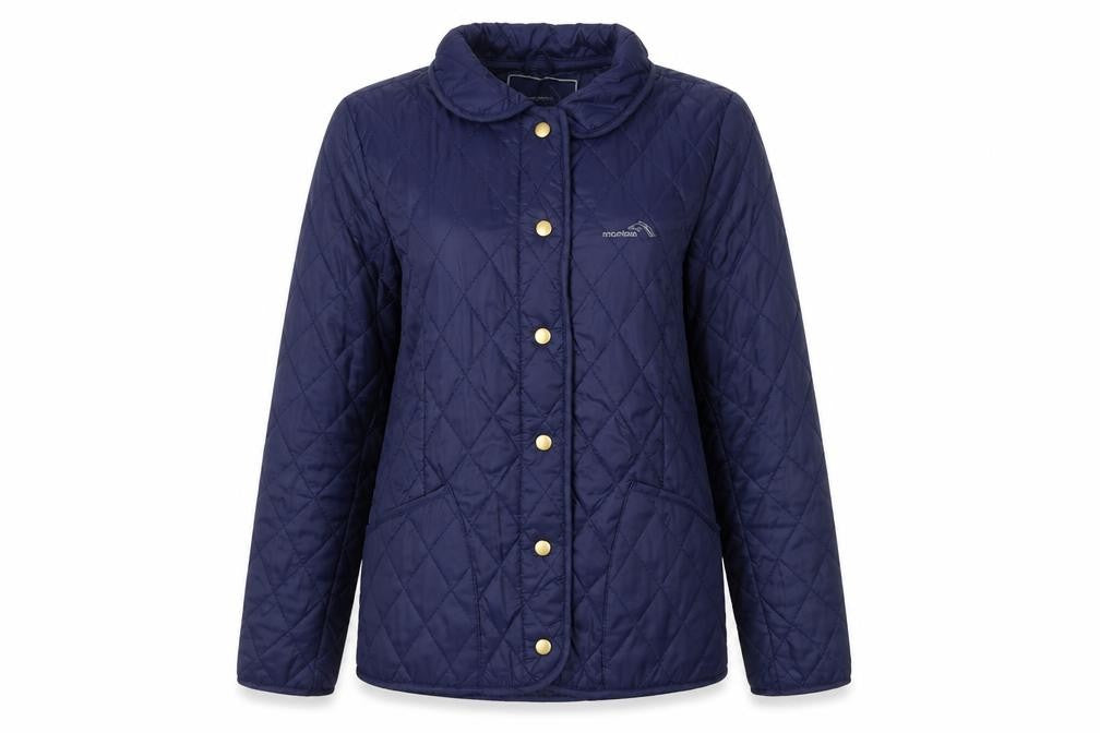 Womens UK Size 10  Mountain Life Blue Nylon Jacket