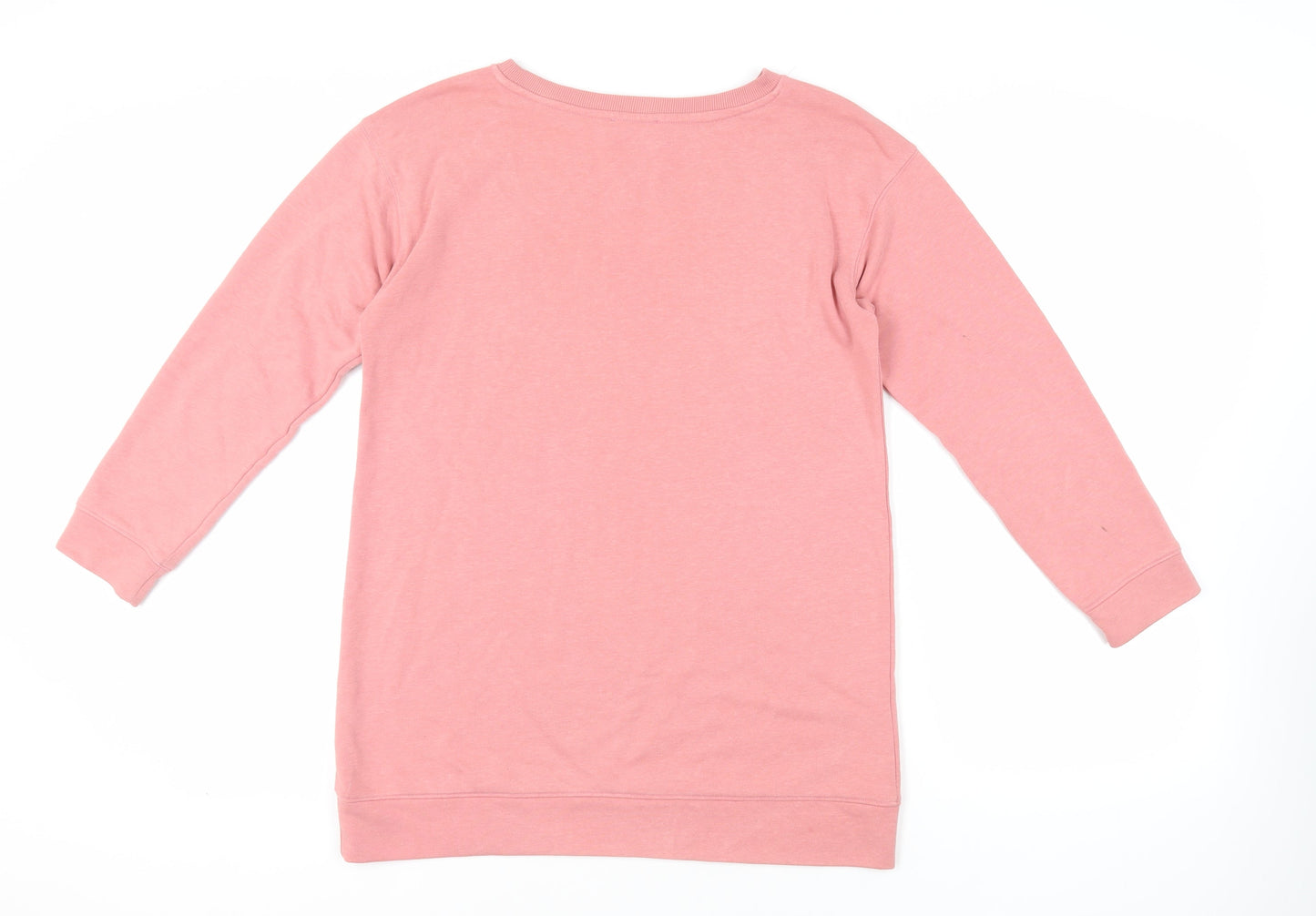 PDI Womens Pink Cotton Pullover Sweatshirt Size M Pullover