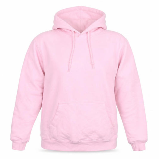 PRETTYLITTLETHING Womens Pink Cotton Pullover Hoodie Size S Pullover