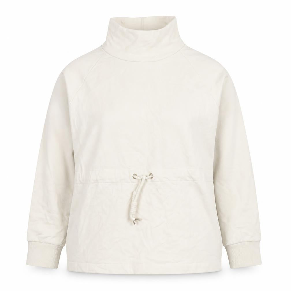 Next Womens White Cotton Pullover Sweatshirt Size L Pullover - Tunic