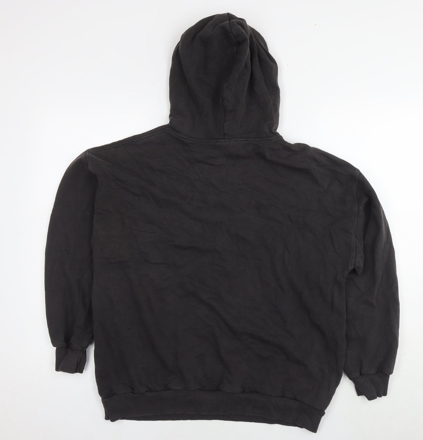 Pull&Bear Womens Brown Cotton Pullover Hoodie Size S Pullover - Kind Mood Flower