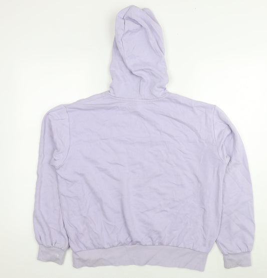 Divided by H&M Womens Purple Cotton Pullover Sweatshirt Size S Pullover