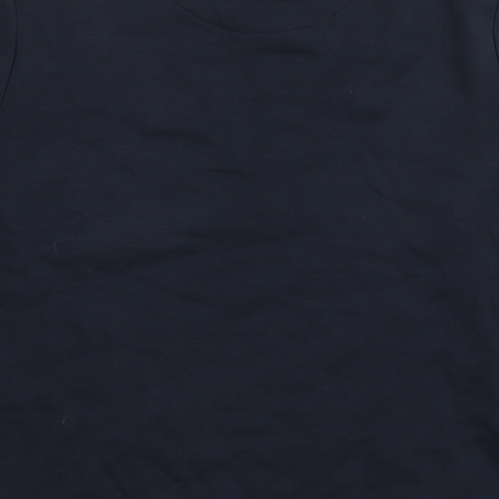 GOODMOVE Boys Blue Cotton Pullover Sweatshirt Size 14-15 Years Pullover