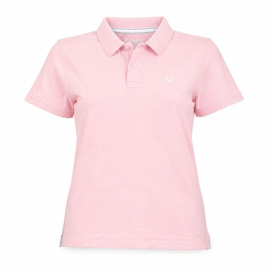 Womens UK Size L Crew Clothing Orange 100% Cotton Polo