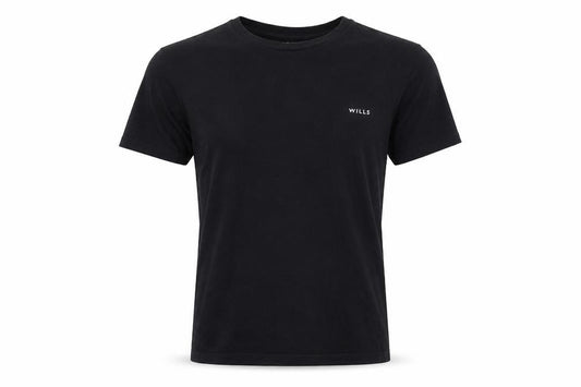 Mens UK Size S Jack Wills Black  Cotton T-Shirt