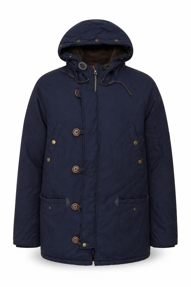 Red Herring Red Herr Mens Blue Jacket Size L Zip