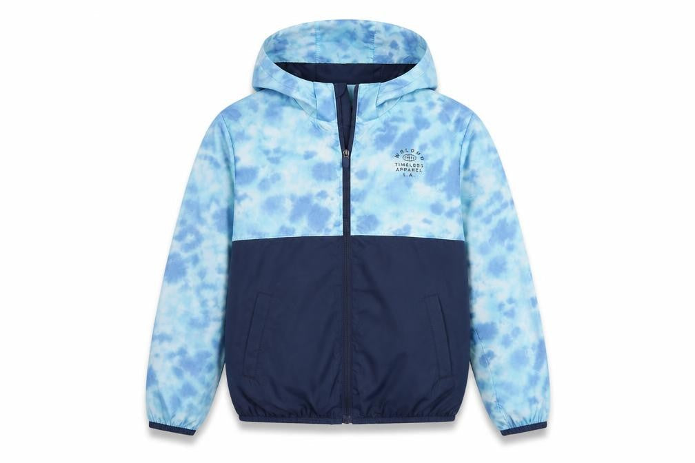 H&M Boys Blue Jacket Size 10-11 Years Zip
