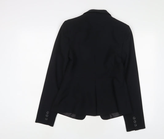 Dorothy Perkins Womens Black Jacket Blazer Size 10 Button