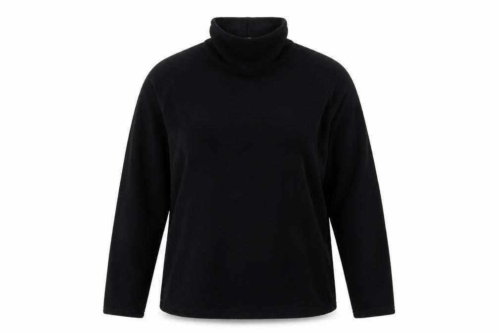 Decathlon Womens Black Polyester Pullover Sweatshirt Size M Pullover