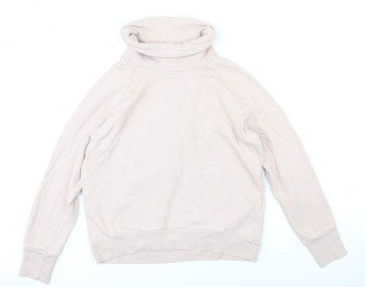 Crossley Womens Pink 100% Cotton Pullover Sweatshirt Size S
