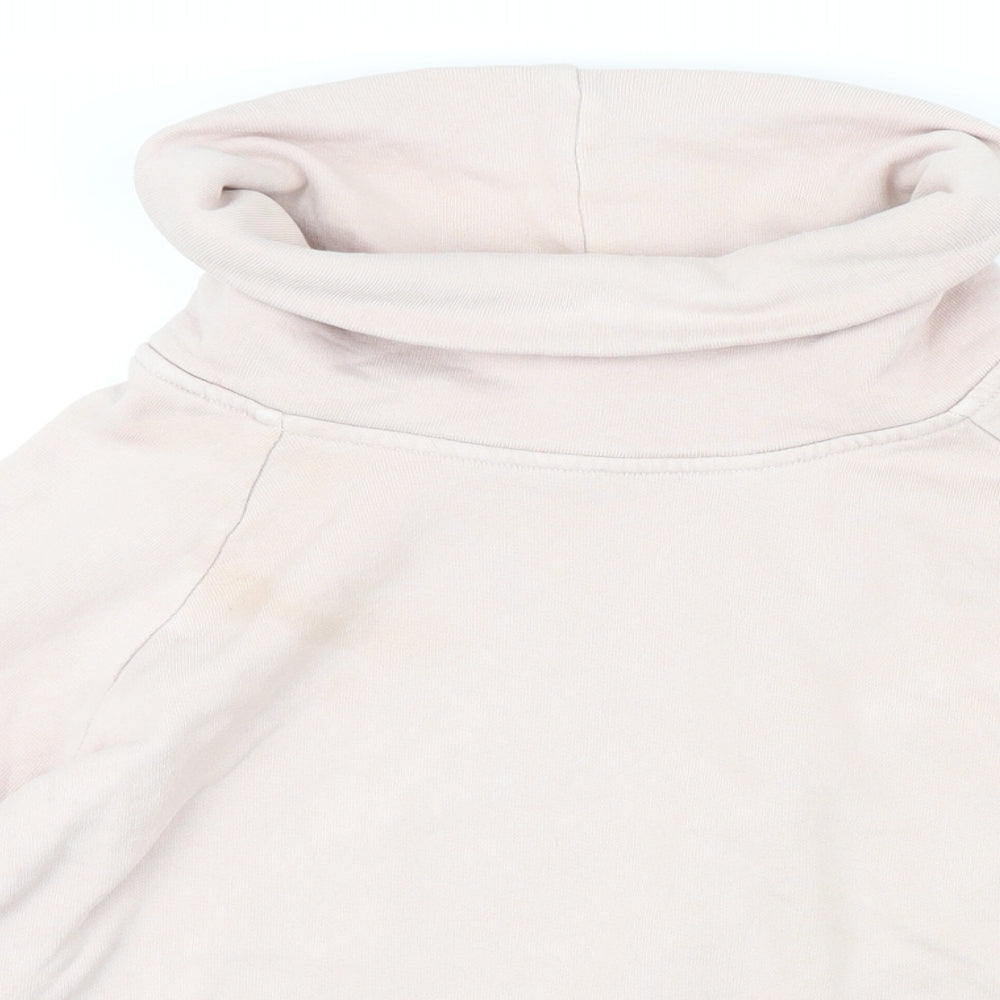 Crossley Womens Pink 100% Cotton Pullover Sweatshirt Size S