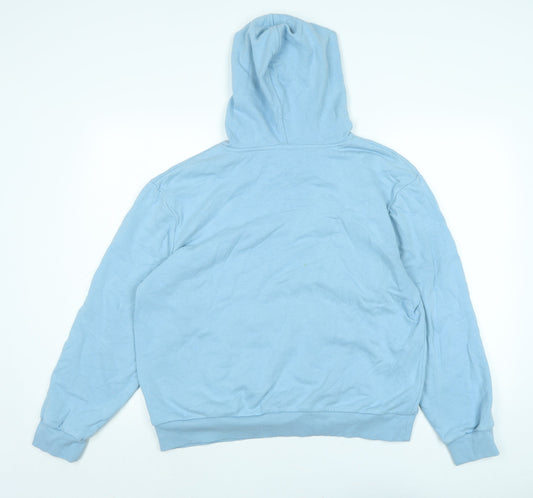 Marks and Spencer Womens Blue Polyester Pullover Hoodie Size M