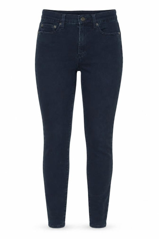 Gap Womens Blue Cotton Blend Skinny Jeans Size 26 in L29 in Regular Zip