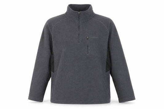 Technicals Womens Grey Polyester Pullover Sweatshirt Size L Zip - Logo