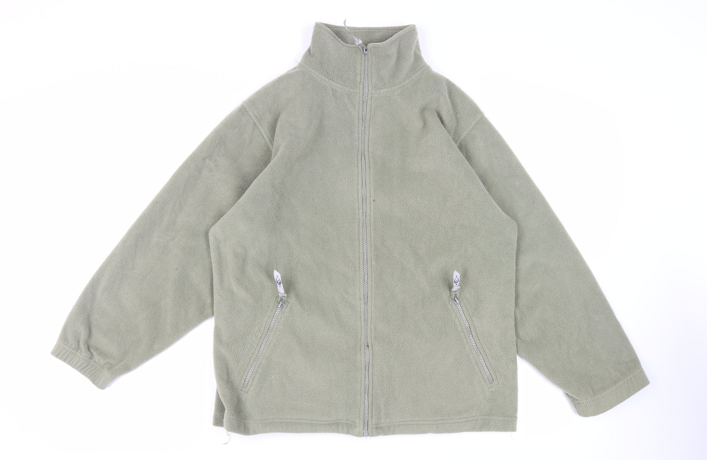 Neutral Territory Mens Green Jacket Size M Zip - Zipped Pockets
