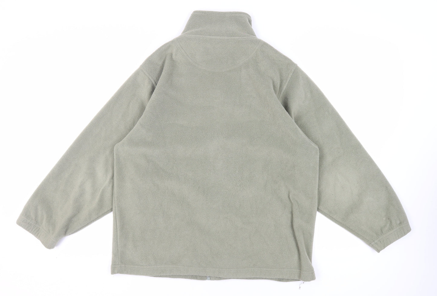 Neutral Territory Mens Green Jacket Size M Zip - Zipped Pockets