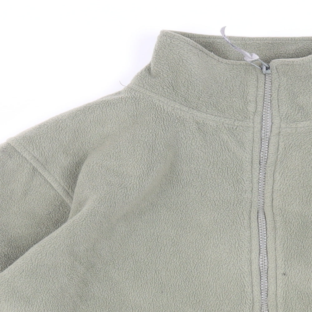 Neutral Territory Mens Green Jacket Size M Zip - Zipped Pockets