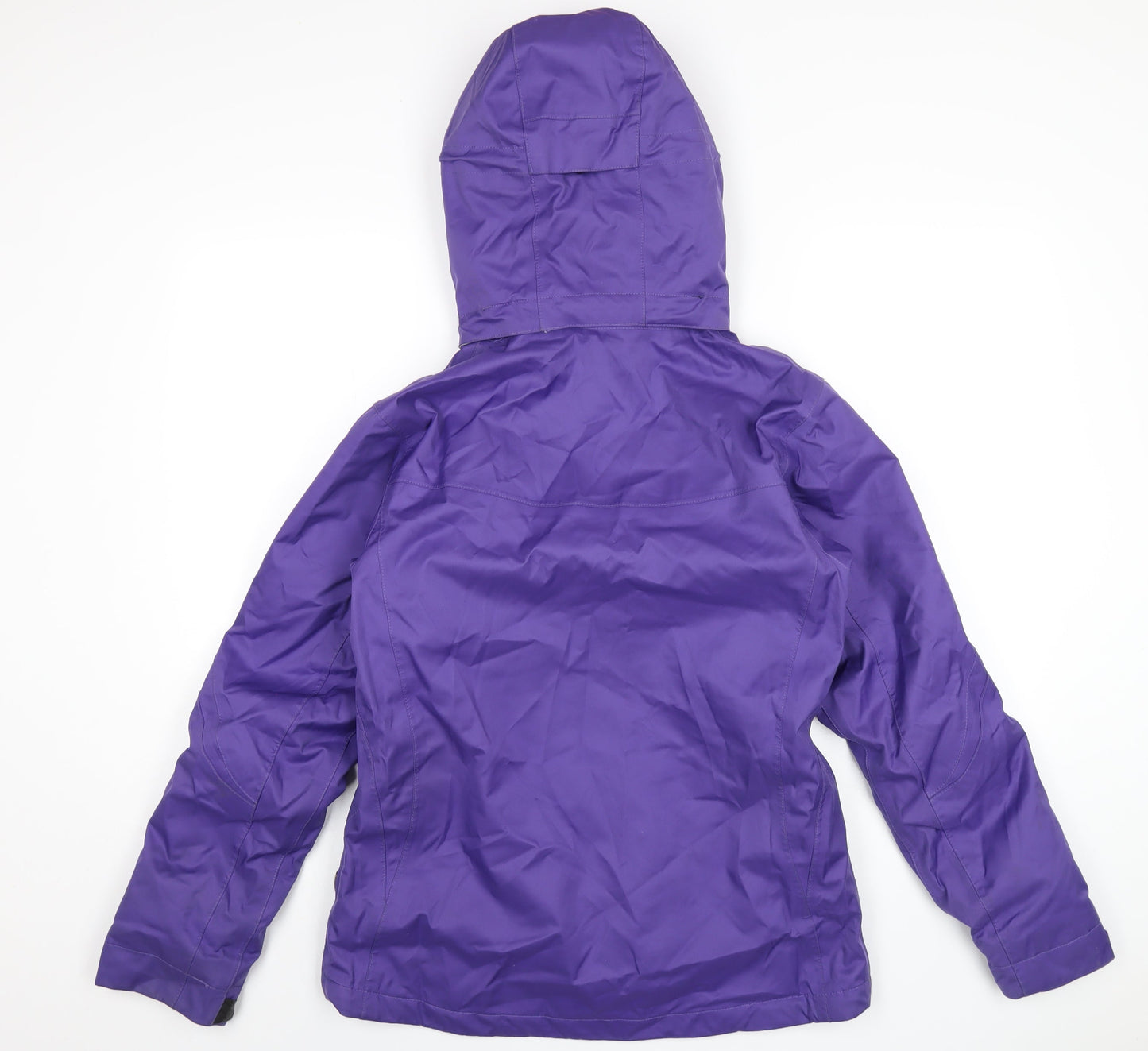 Summit Womens Purple Rain Coat Coat Size 12 Zip