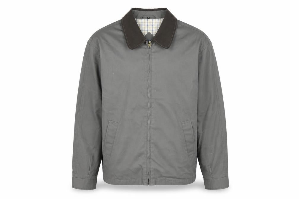 Wellington Mens Grey Jacket Size L Zip