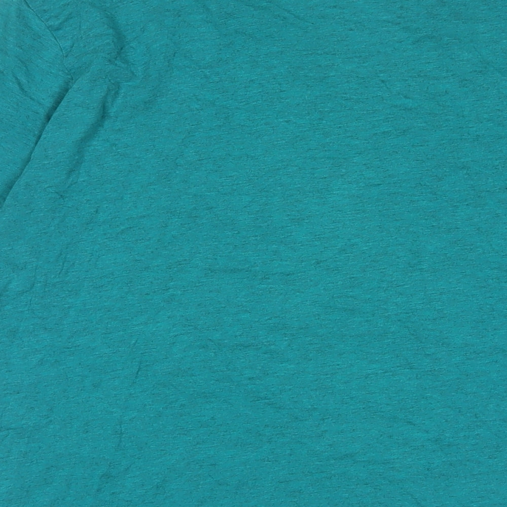 H&M Mens Blue Camel T-Shirt Size M Crew Neck