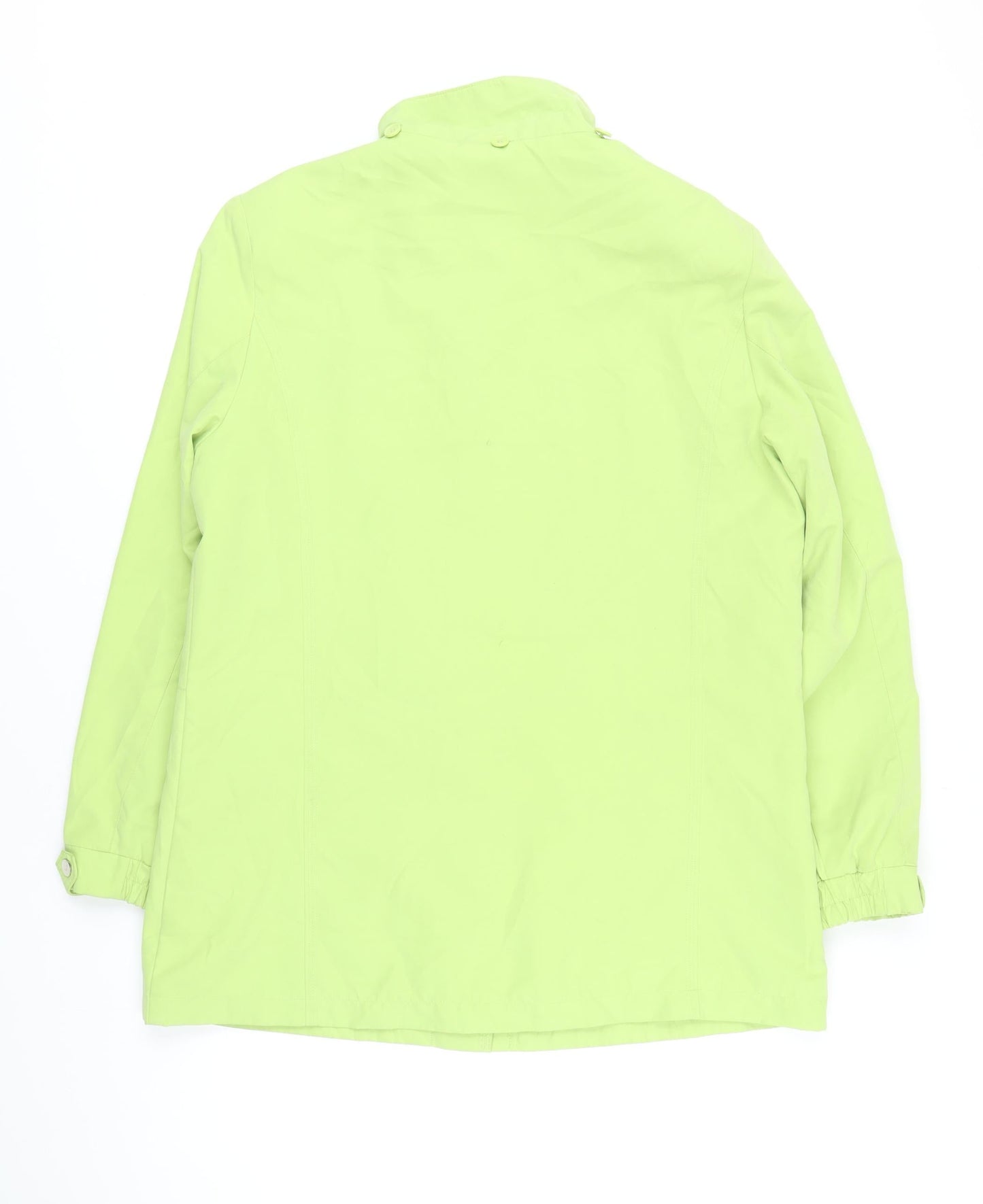 Klassik Womens Green Gilet Coat Size 16 Snap