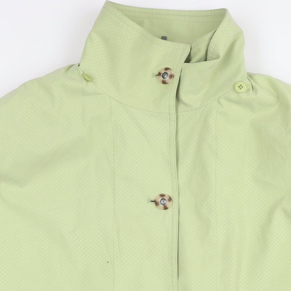 Astraka Womens Green Parka Jacket Size M Zip