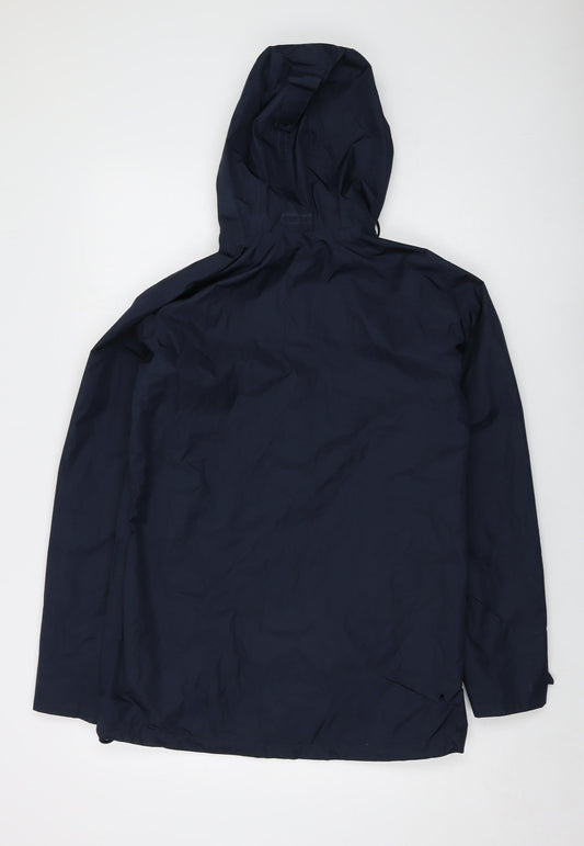Granite Womens Blue Jacket Size 8 Zip