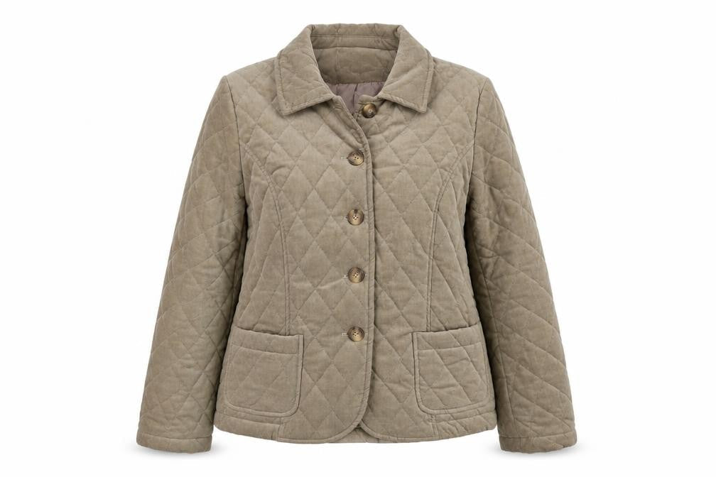 Womens UK Size 12  Cotswold Beige Cotton Jacket