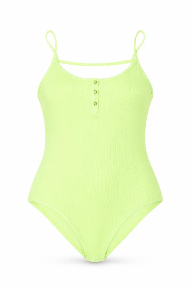 By Boutique Womens Green Cotton Bodysuit One-Piece Size XL Snap