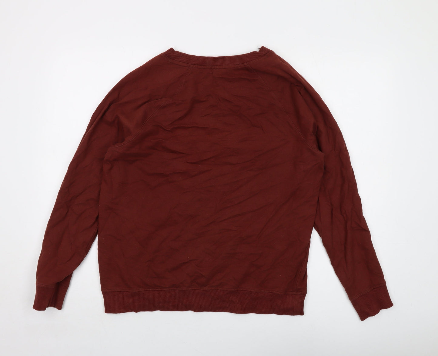 NEXT Womens Brown Cotton Pullover Sweatshirt Size 16 Pullover