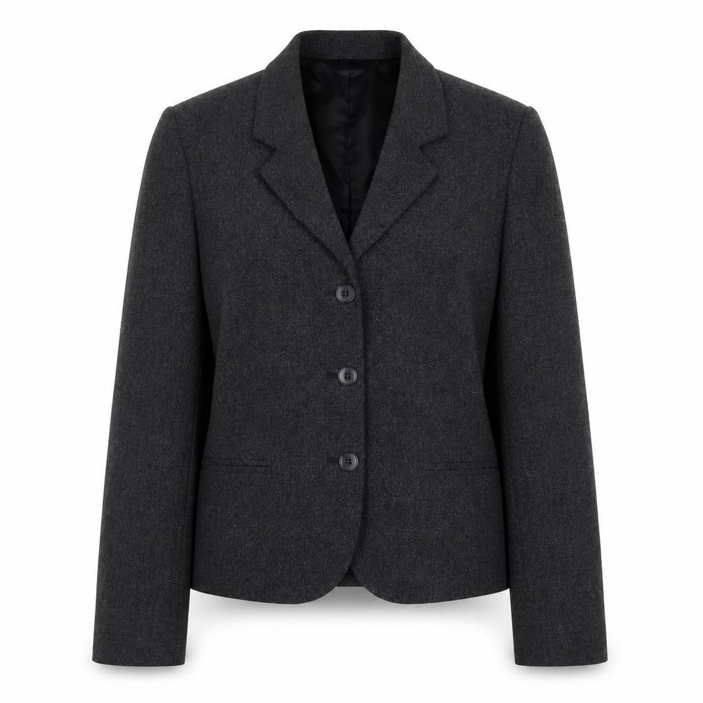 Next Womens Grey Jacket Blazer Size 12 Button
