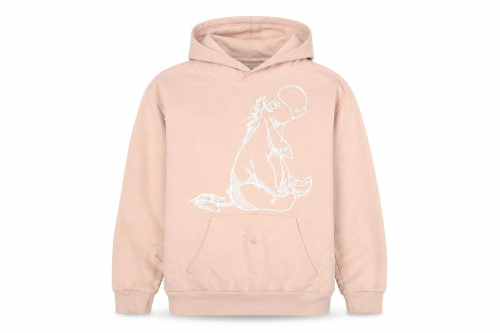 Womens UK L Regular disney' Pink Pullover Hoodie