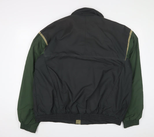 Proquip Mens Green Jacket Coat Size XL Zip - Logo, Embroidered