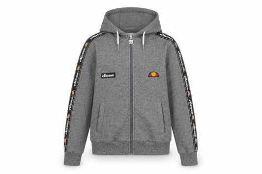 Womens UK 6 Regular ellesse Grey Full Zip Hoodie