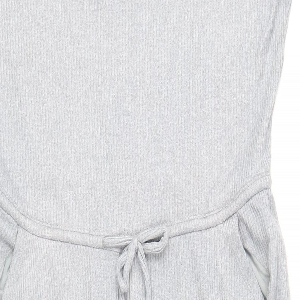 Gilly Hicks Womens Grey Polyester Jumpsuit One-Piece Size S L29 in Pullover